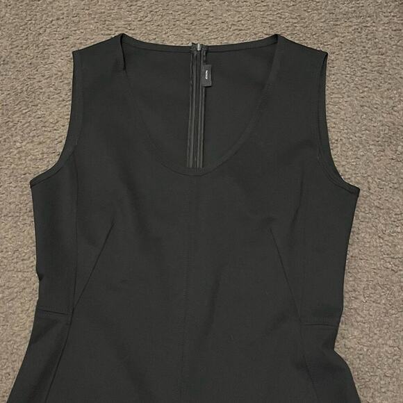 Joseph Lina Super Stretch Knit Midi Dress In Black NWT - Picture 10 of 10